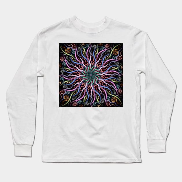 Tail Spinner Long Sleeve T-Shirt by becky-titus